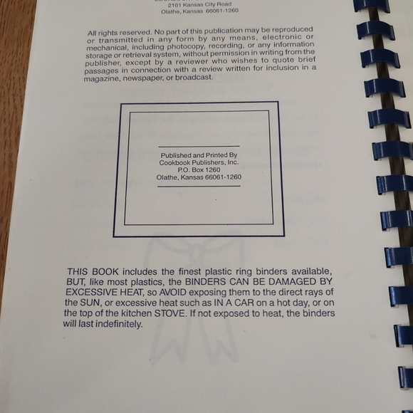 Vintage cookbook from 1991 ABCDe...licious addition any kitchen. Oak Lawn School - Picture 2 of 12